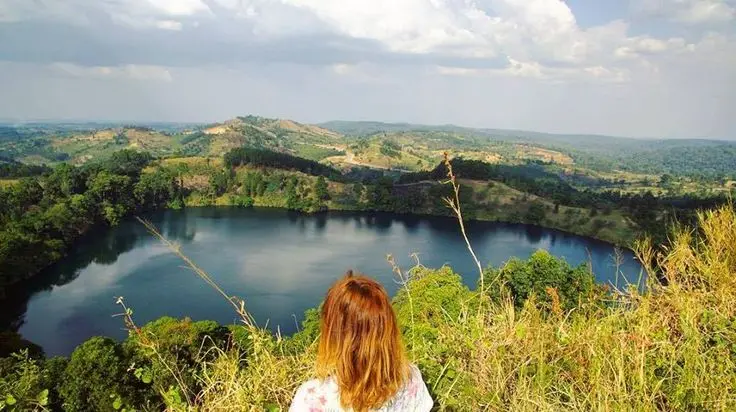 Ndali Kasenda crater lakes
