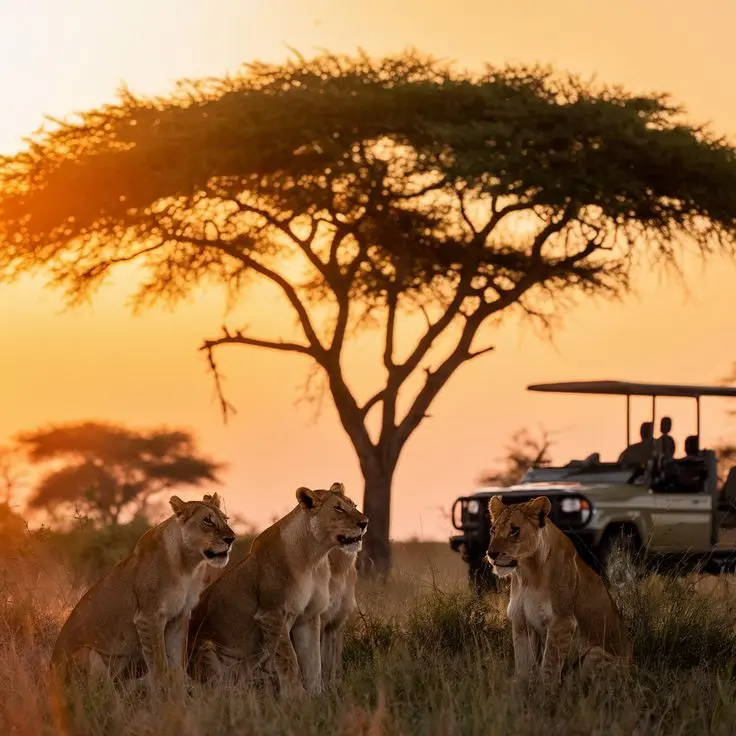 Things to do in Kenya - Masai Mara National Park Morning game drive in Masai Mara National Park with the view of lions