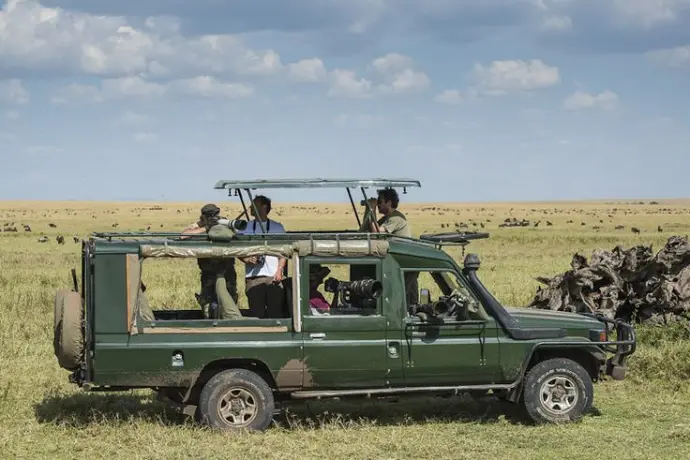 Classic Safari game drive in Kenya