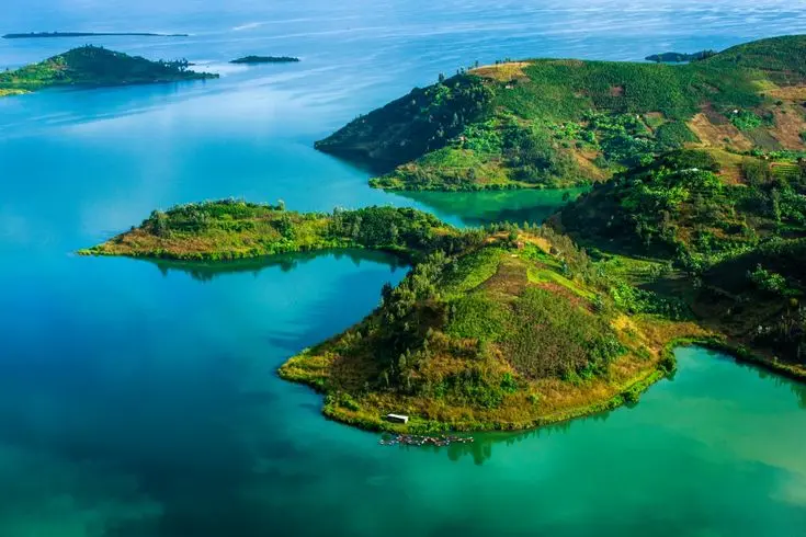 Lake Kivu in Rwanda