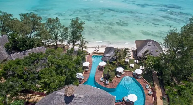 Zanzibar beach view
