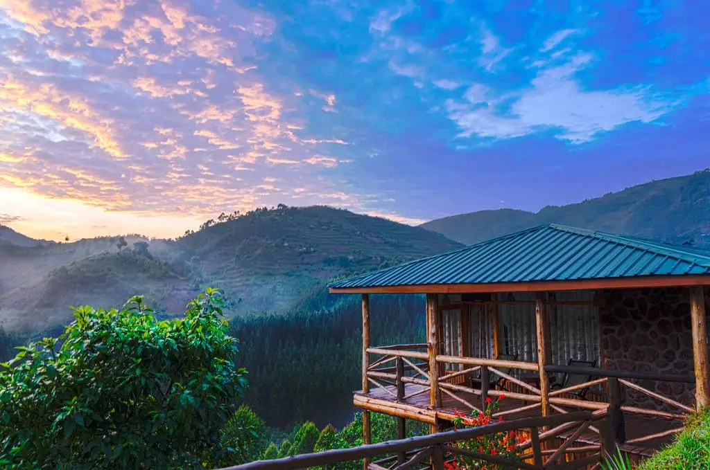 Scenic view of Rushaga Gorilla Haven's Lodge in Bwindi Impenetrable National Park Where to stay in Bwindi Impenetrable National Park